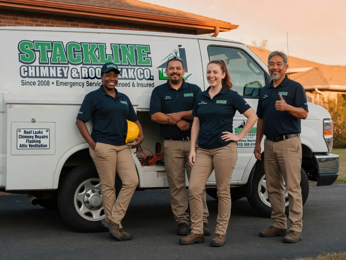 Chimney flashing repair company in Monroeville, NJ